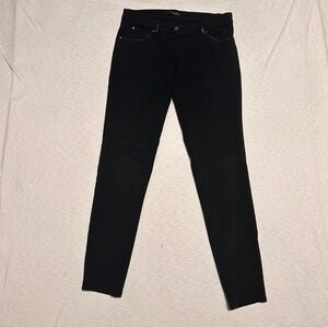 Zara Skinny Pants Slim Stretch Black Women’s Size M‎ Medium Pockets
